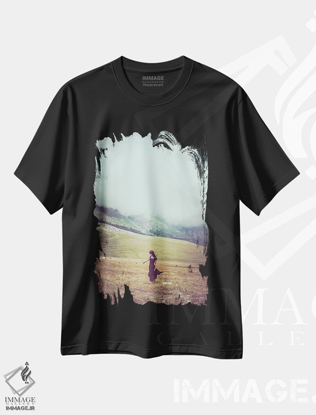 تیشرت طرح دار تبت کوچک XX، مدیوم اثر آلساندرو پاسرینی | فروشگاه ایماژ