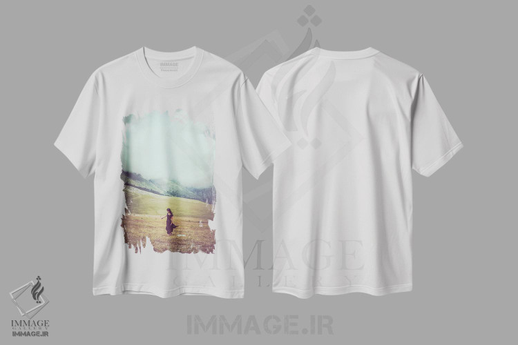 تیشرت طرح دار تبت کوچک XX، مدیوم اثر آلساندرو پاسرینی | immage.ir