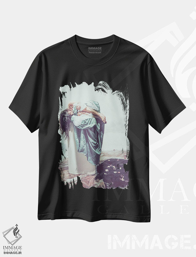 تیشرت طرح دار ریشه ها I، مدیوم اثر آلساندرو پاسرینی | فروشگاه ایماژ
