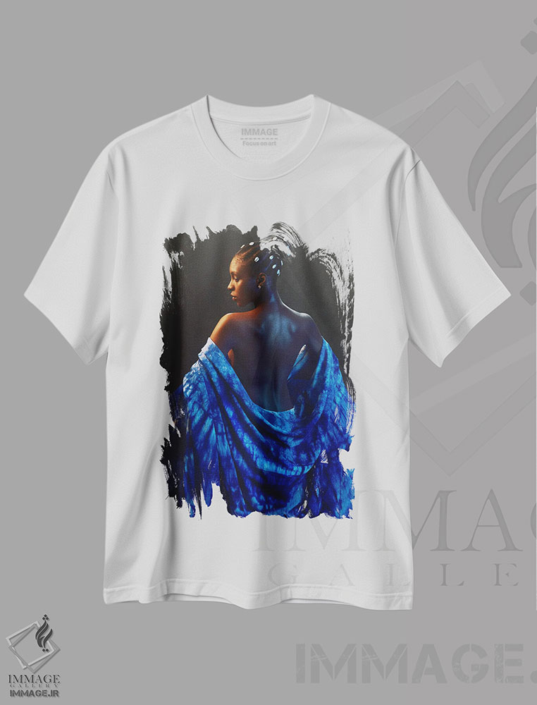 تیشرت طرح دار آجه II، هنر آمریکایی آفریقایی تبار اثر آدنیران آدسانیا | immage.ir