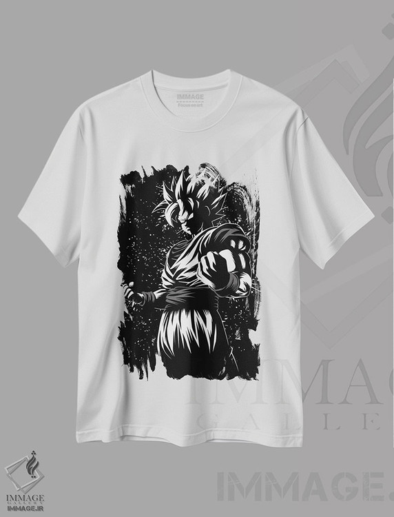 تیشرت طرح دار جنگجوی مرکب فوق العاده، انیمه اثر آلبرتو پرز | immage.ir