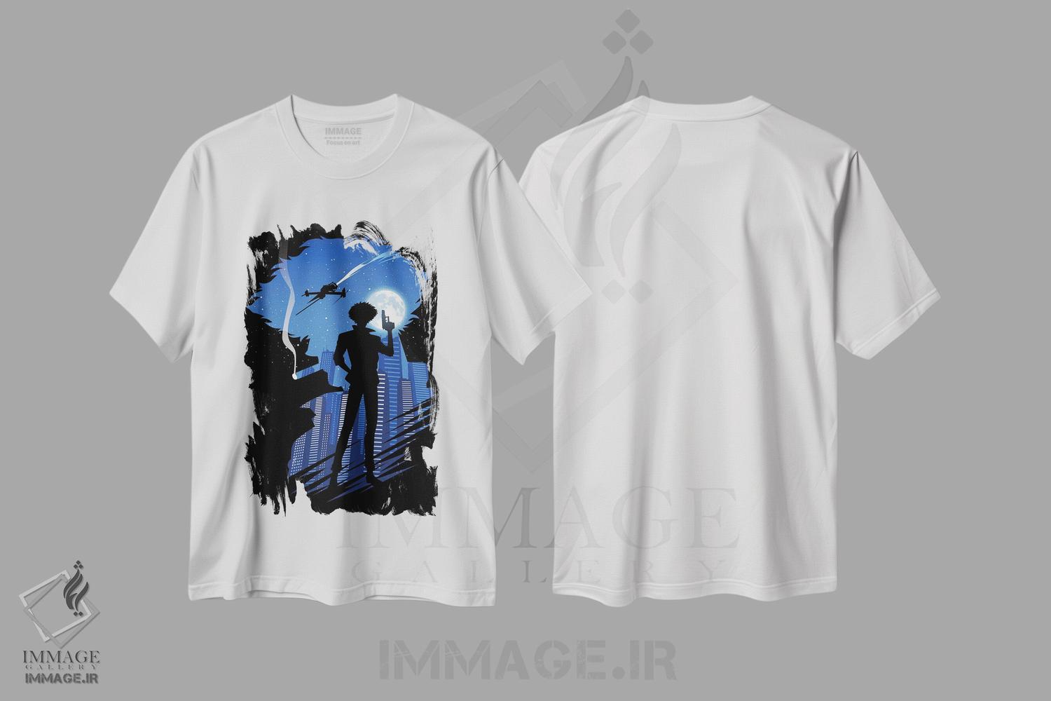 تیشرت طرح دار کابوی فضایی، انیمه اثر آلبرتو پرز | immage.ir