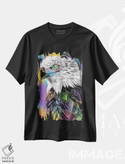 تیشرت طرح دار طرح عقاب رنگارنگ، هنر دیجیتال اثر آلبرتو پرز | فروشگاه ایماژ