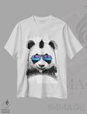 تیشرت طرح دار پاندای دی جی، هنر دیجیتال اثر آلبرتو پرز | immage.ir