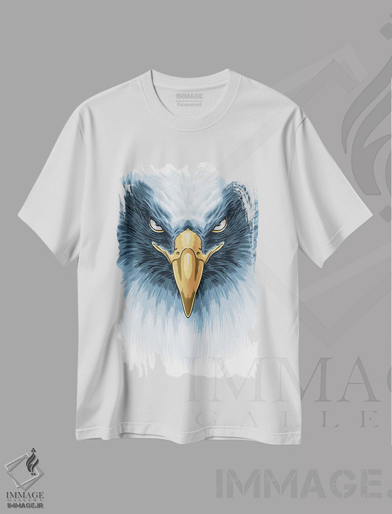 تیشرت طرح دار عقاب سفید، دکور آمریکایی اثر آلبرتو پرز | immage.ir