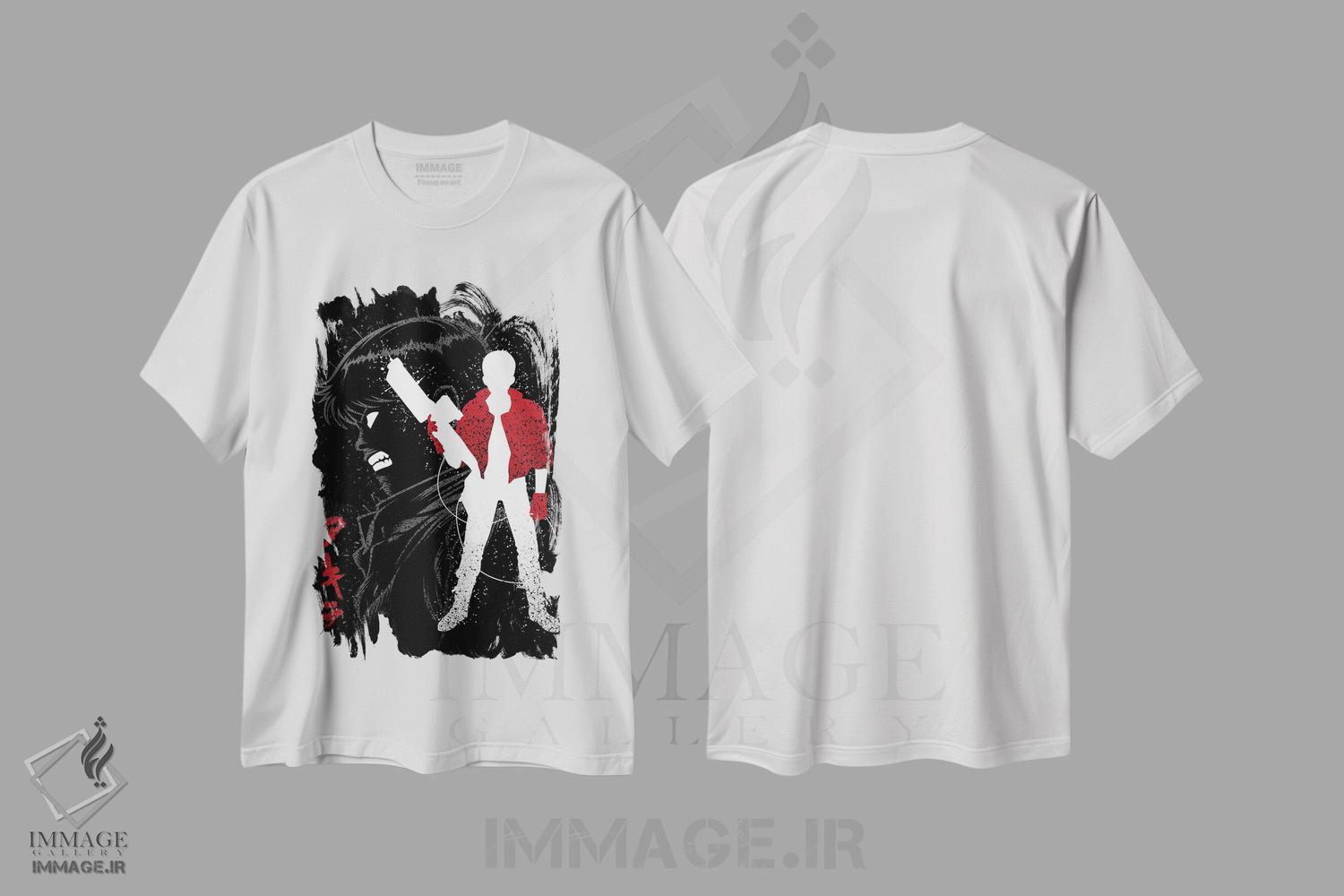 تیشرت طرح دار موتورسوار در نئوتوکیو، انیمه اثر آلبرتو پرز | immage.ir