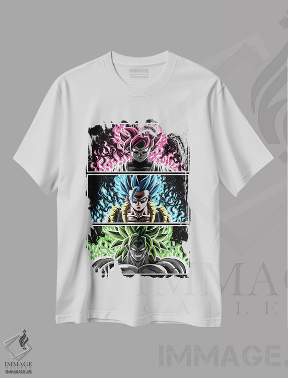 تیشرت طرح دار رنگ های فوق العاده، انیمه اثر آلبرتو پرز | immage.ir