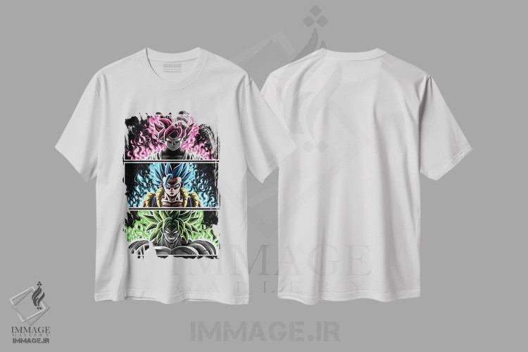 تیشرت طرح دار رنگ های فوق العاده، انیمه اثر آلبرتو پرز | immage.ir