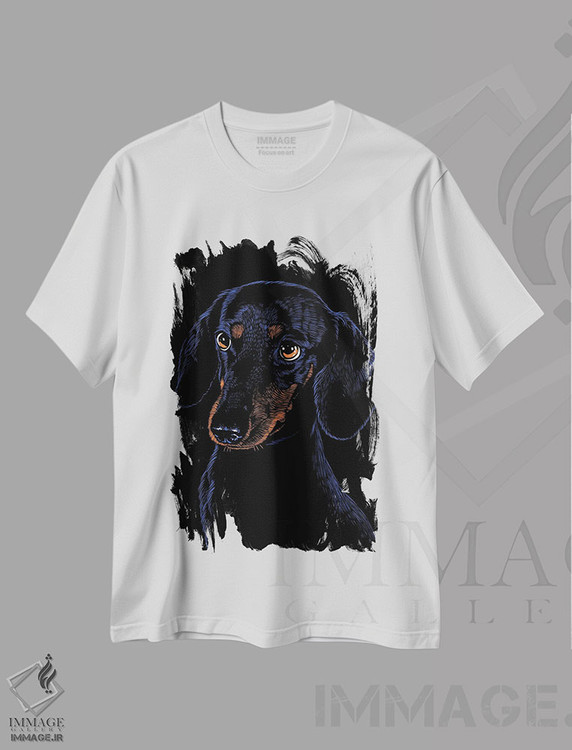 تیشرت طرح دار سوسک سگخانگی، هنر دیجیتال اثر آلبرتو پرز | immage.ir
