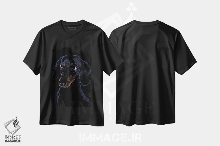 تیشرت طرح دار سوسک سگخانگی، هنر دیجیتال اثر آلبرتو پرز | فروشگاه ایماژ