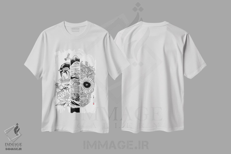 تیشرت طرح دار فرهنگ ژاپنی، دکوراسیون جایگزین اثر آلبرتو پرز | immage.ir