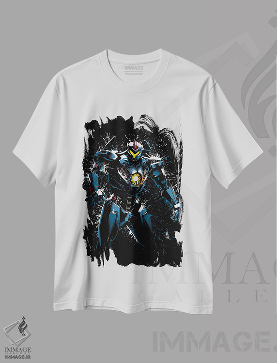 تیشرت طرح دار ربات اقیانوسی، هنر دیجیتال اثر آلبرتو پرز | immage.ir