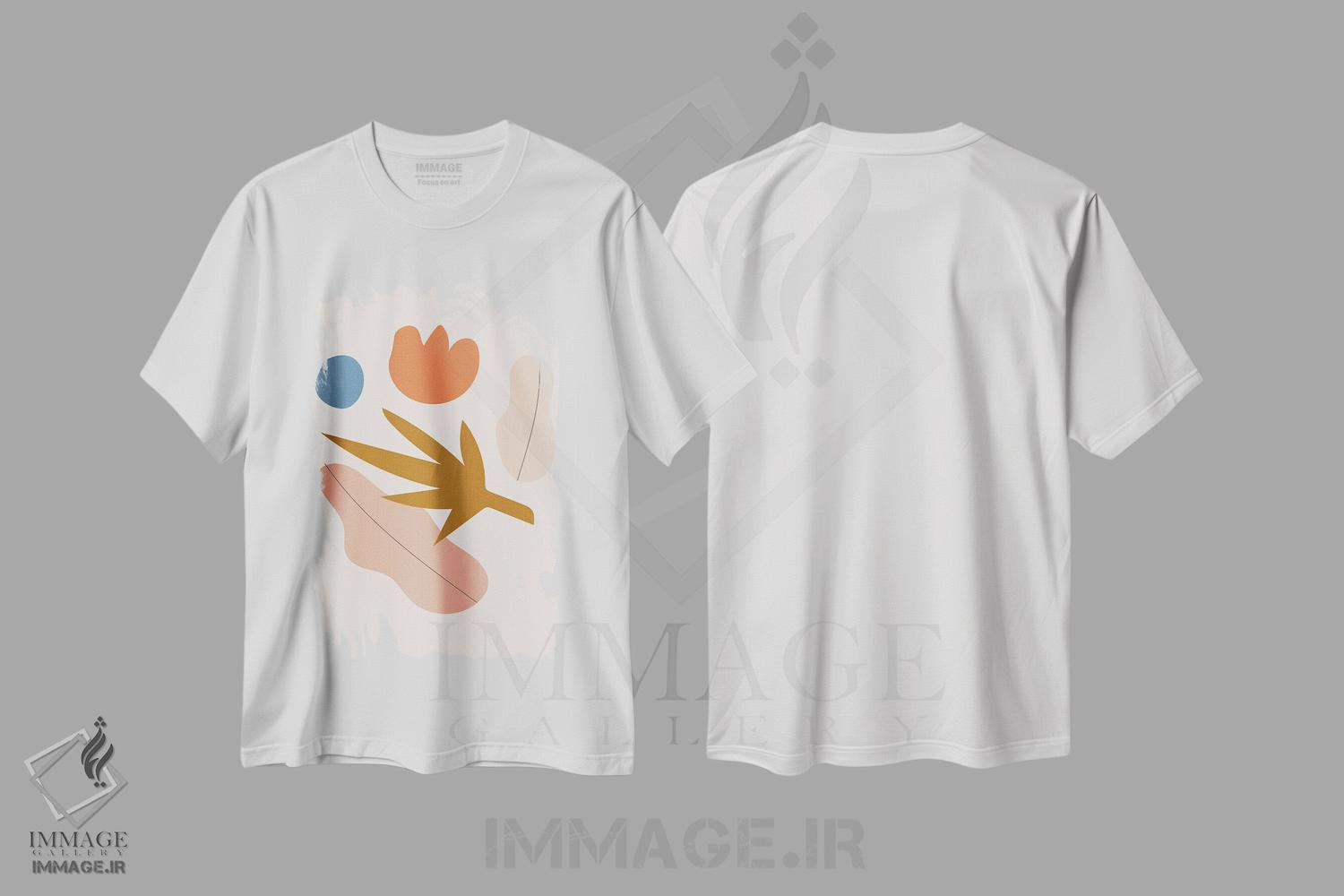 تیشرت طرح دار بئونسی A1-۳۵، آبستره اثر آرت میرانو | immage.ir