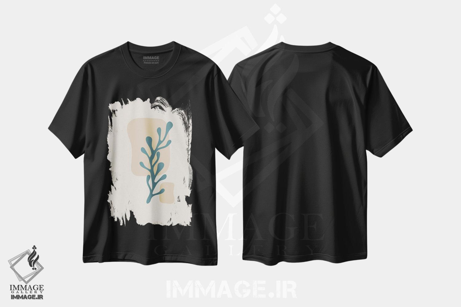 تیشرت طرح دار بئونسی A1-۳۷، آبستره اثر آرت میرانو | فروشگاه ایماژ
