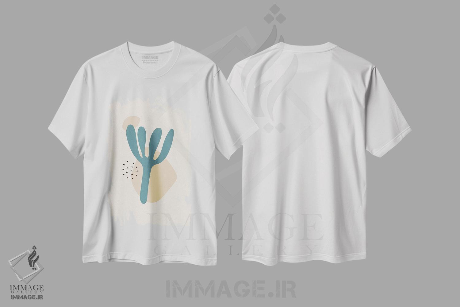 تیشرت طرح دار بئونسی A1-۳۸، آبستره اثر آرت میرانو | immage.ir