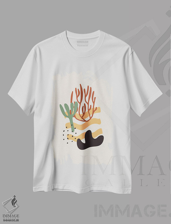 تیشرت طرح دار بئونسی A1-۴۰، آبستره اثر آرت میرانو | immage.ir