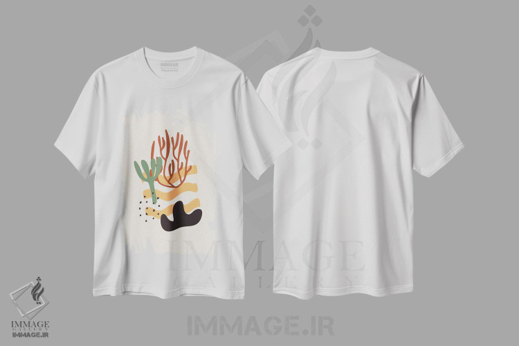تیشرت طرح دار بئونسی A1-۴۰، آبستره اثر آرت میرانو | immage.ir