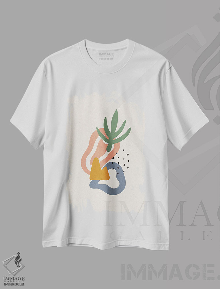 تیشرت طرح دار بئونسی A1-۴۳، آبستره اثر آرت میرانو | immage.ir
