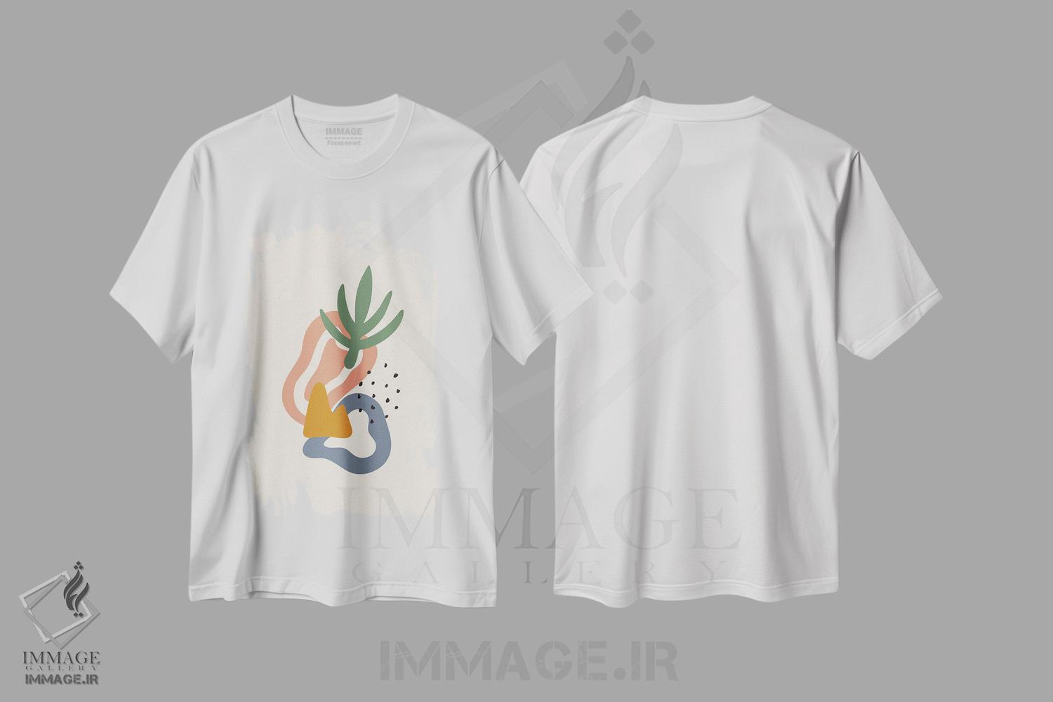 تیشرت طرح دار بئونسی A1-۴۳، آبستره اثر آرت میرانو | immage.ir