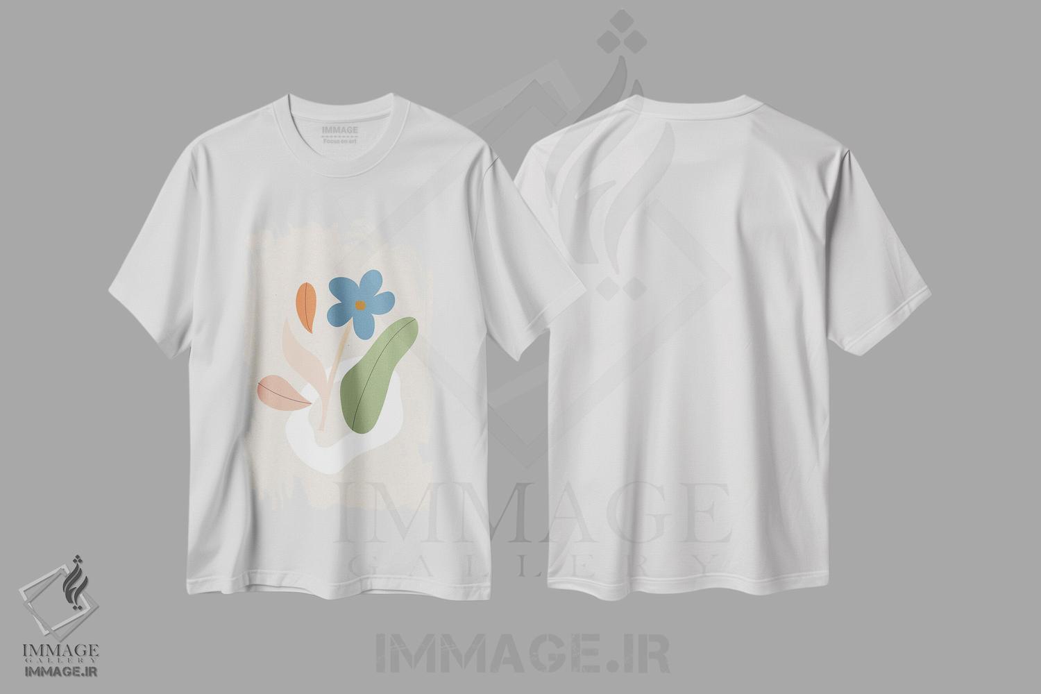 تیشرت طرح دار بئونسی A1-۴۱، آبستره اثر آرت میرانو | immage.ir