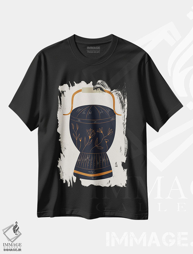 تیشرت طرح دار موگفه J8-۳۶، تزئینی اثر آرت میرانو | فروشگاه ایماژ