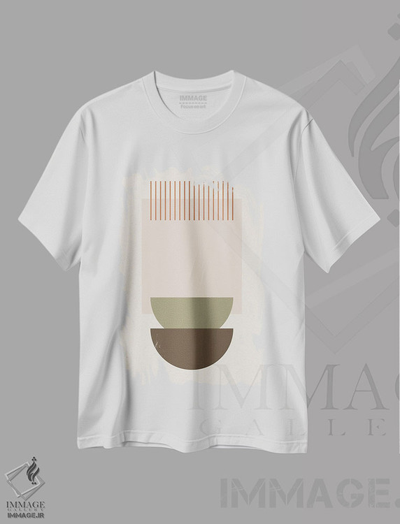 تیشرت طرح دار سامبرن S8-۵۴ اثر آرت میرانو | immage.ir