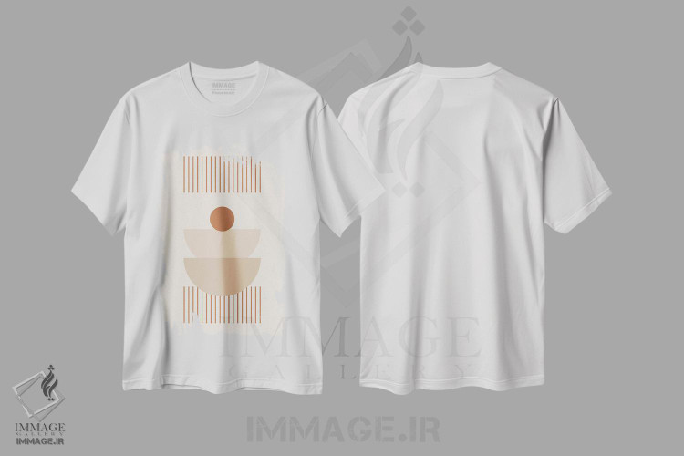 تیشرت طرح دار سامبرن S8-۵۳ اثر آرت میرانو | immage.ir