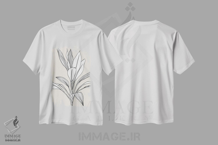 تیشرت طرح دار تاپفوس H5-۶۲، تزئینی اثر آرت میرانو | immage.ir