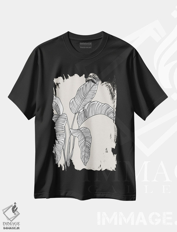 تیشرت طرح دار تاپفوس H5-۶۳، تزئینی اثر آرت میرانو | فروشگاه ایماژ