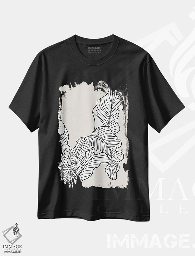 تیشرت طرح دار تاپفوس H5-۶۵، تزئینی اثر آرت میرانو | فروشگاه ایماژ