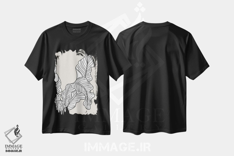 تیشرت طرح دار تاپفوس H5-۶۵، تزئینی اثر آرت میرانو | فروشگاه ایماژ
