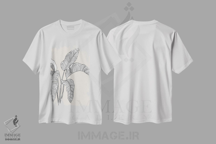 تیشرت طرح دار تاپفوس H5-۶۳، تزئینی اثر آرت میرانو | immage.ir