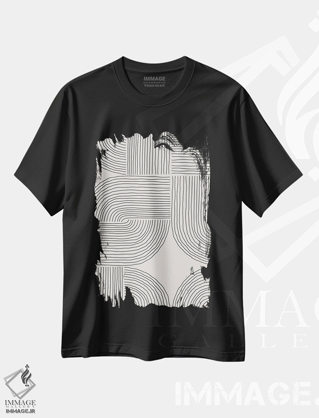 تیشرت طرح دار تروآ H9-۵۶ اثر آرت میرانو | فروشگاه ایماژ