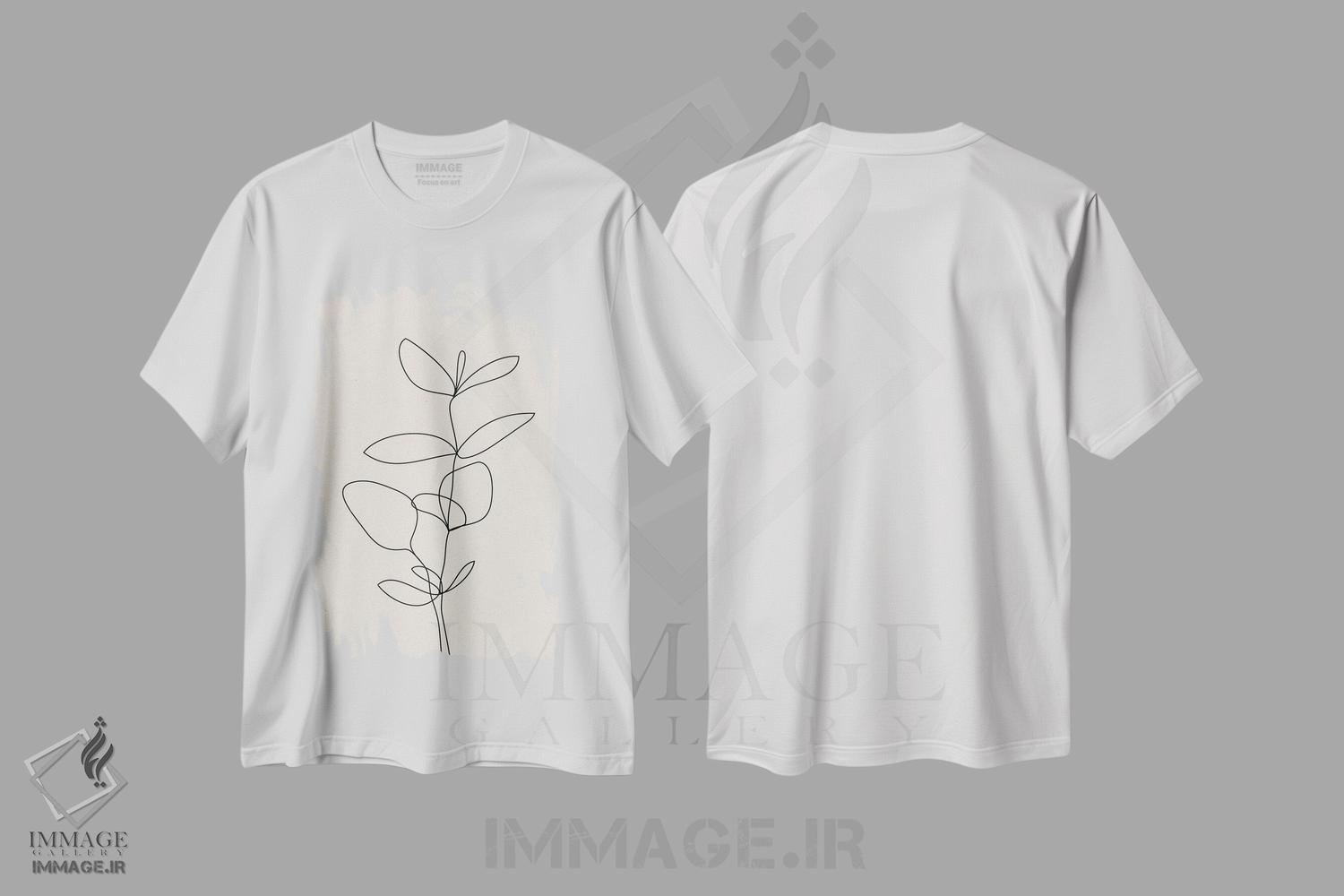 تیشرت طرح دار واسو F5-۲۷، تزئینی اثر آرت میرانو | immage.ir