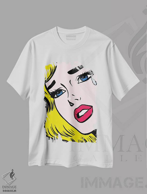 تیشرت طرح دار کینا، هنر فاخر معاصر اثر آرت میرانو | immage.ir