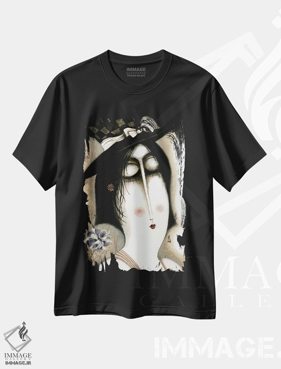 تیشرت طرح دار مارسلا، مدیوم اثر آرت میرانو | فروشگاه ایماژ