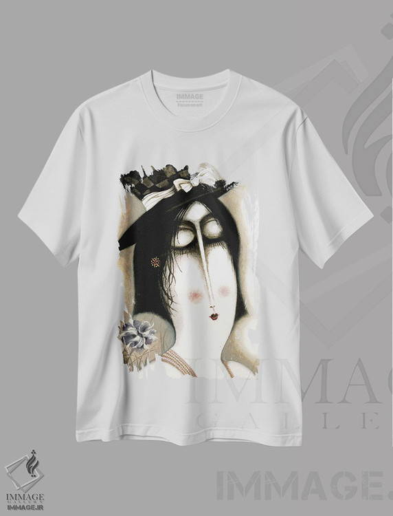 تیشرت طرح دار مارسلا، مدیوم اثر آرت میرانو | immage.ir