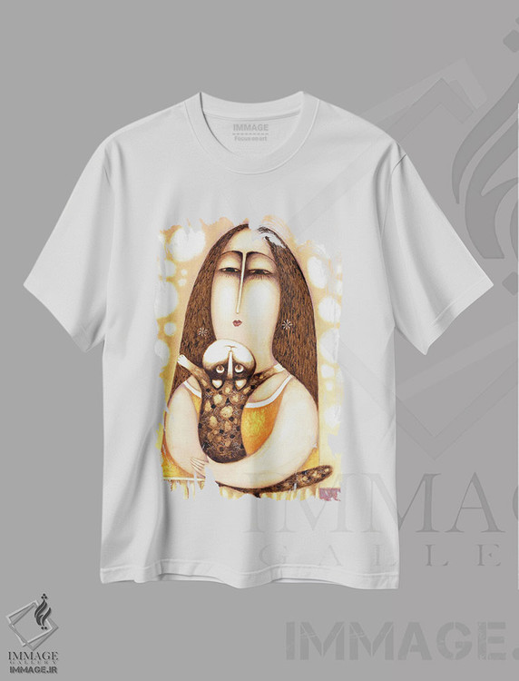 تیشرت طرح دار آبل، مدیوم اثر آرت میرانو | immage.ir