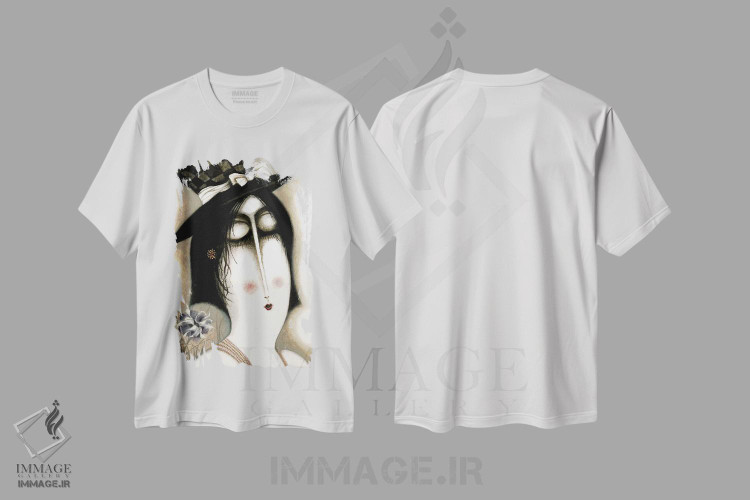 تیشرت طرح دار مارسلا، مدیوم اثر آرت میرانو | immage.ir