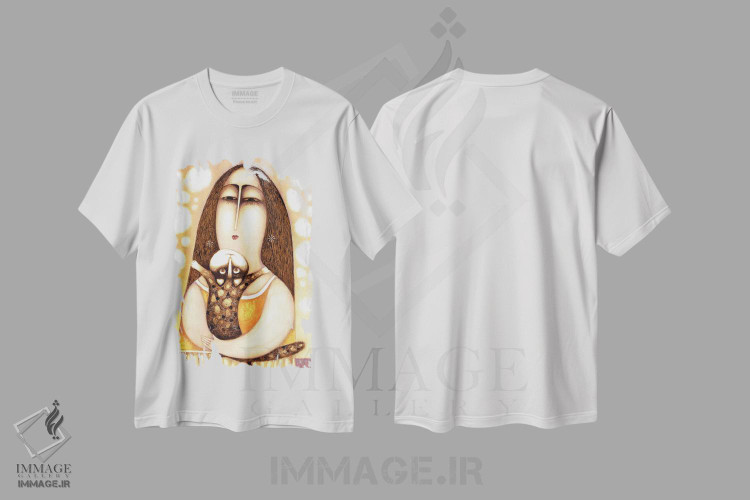 تیشرت طرح دار آبل، مدیوم اثر آرت میرانو | immage.ir