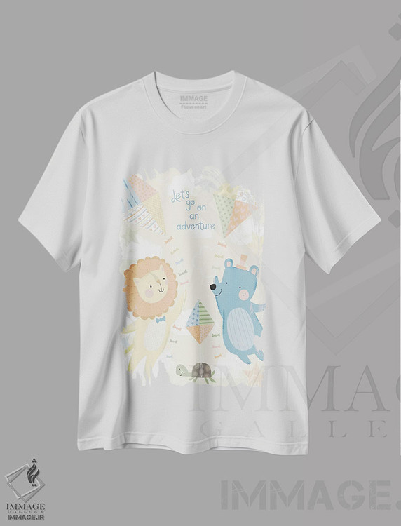تیشرت طرح دار ماجراجویی بادکنکی کودک II، تزئینی اثر آرولین ویدرهولد | immage.ir