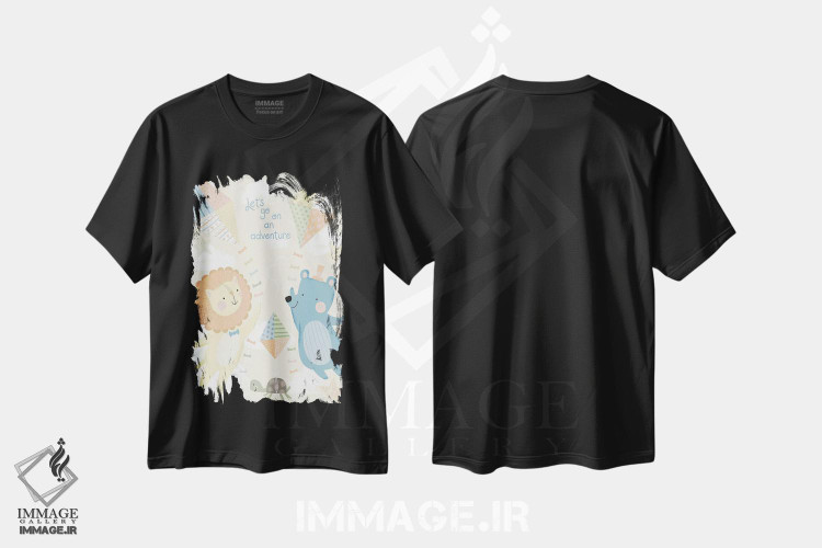 تیشرت طرح دار ماجراجویی بادکنکی کودک II، تزئینی اثر آرولین ویدرهولد | فروشگاه ایماژ