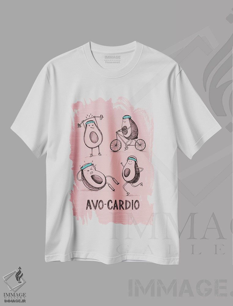 تیشرت طرح دار بسیار شوخ طبع III، تزئینی اثر آرولین ویدرهولد | immage.ir