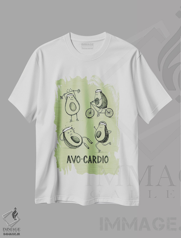 تیشرت طرح دار بسیار شوخ طبع IV، تزئینی اثر آرولین ویدرهولد | immage.ir