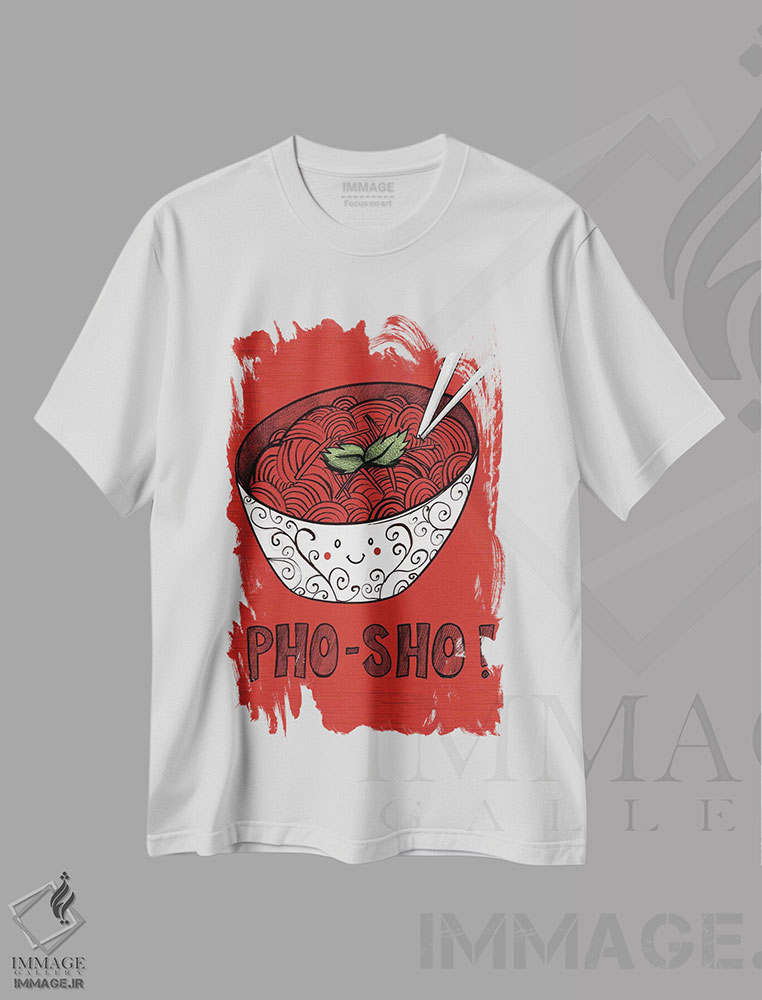 تیشرت طرح دار شوخی های خیلی بامزه ۶، دکور آسیایی اثر آرولین ویدرهولد | immage.ir