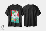تیشرت طرح دار شادی، حیوانات کریسمسی اثر آرولین ویدرهولد | فروشگاه ایماژ