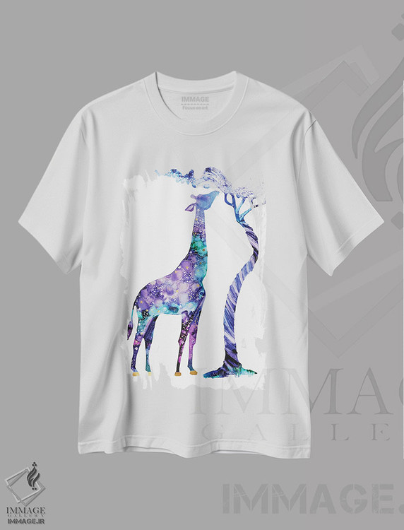 تیشرت طرح دار حیوانات آسمانی ۱۰، مدیوم اثر آرولین ویدرهولد | immage.ir