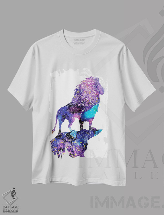 تیشرت طرح دار حیوانات آسمانی ۱۱، مدیوم اثر آرولین ویدرهولد | immage.ir