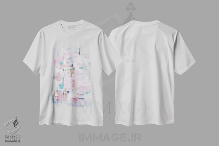 تیشرت طرح دار جیپور اثر آرتزارو | immage.ir