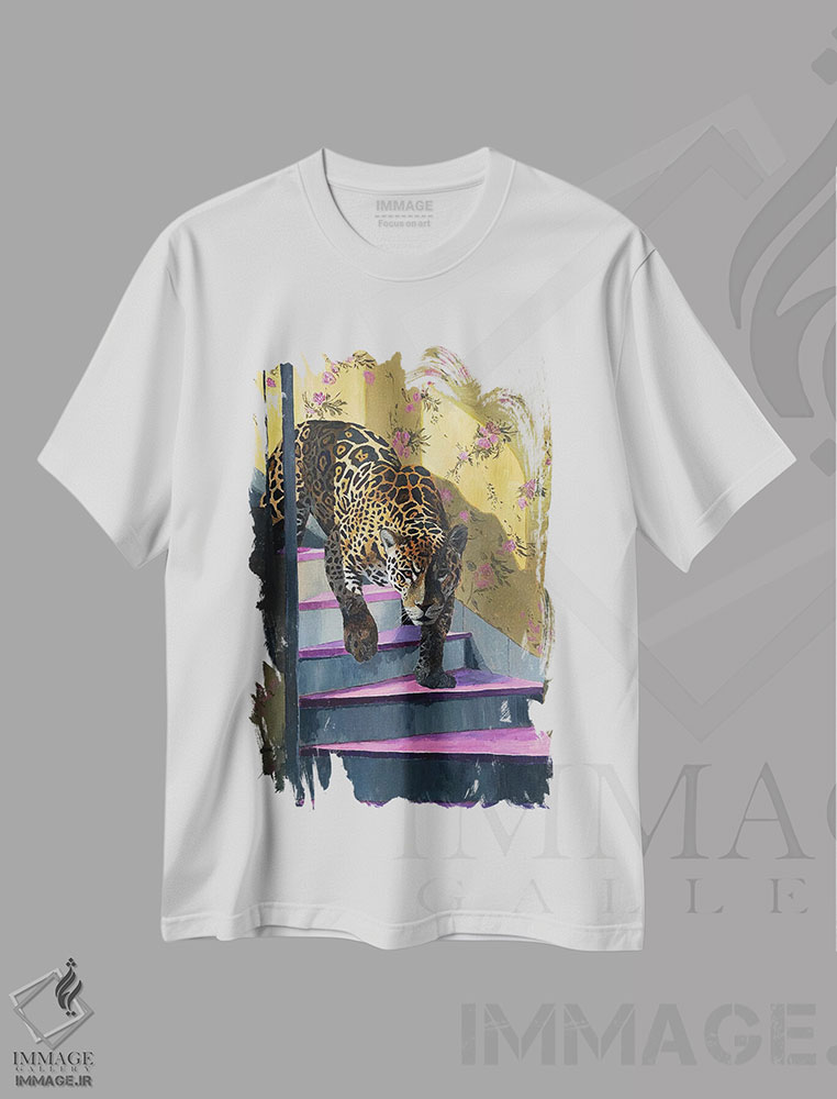 تیشرت طرح دار شبح، هنر فاخر معاصر اثر آرتور ریو | immage.ir